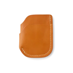 Bridle Leather Front Pocket Cash & Card Case