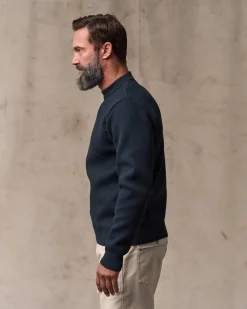 Cotton Crewneck Guide Sweater
