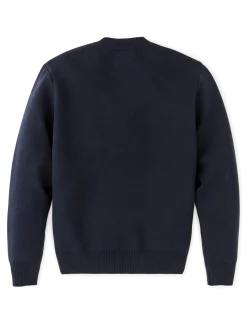 Cotton Crewneck Guide Sweater