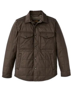 Cover Cloth Quilted Jac-shirt