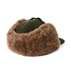 Double Mackinaw Wool Cap