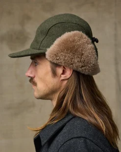 Double Mackinaw Wool Cap
