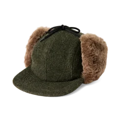 Double Mackinaw Wool Cap