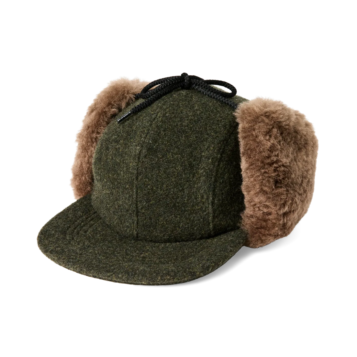 Double Mackinaw Wool Cap