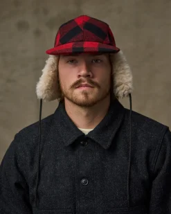 Double Mackinaw Wool Cap