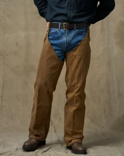 Double Tin Cloth Chaps With Zipper