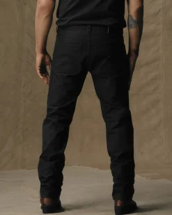 Dry Tin Cloth 5-pocket Pants