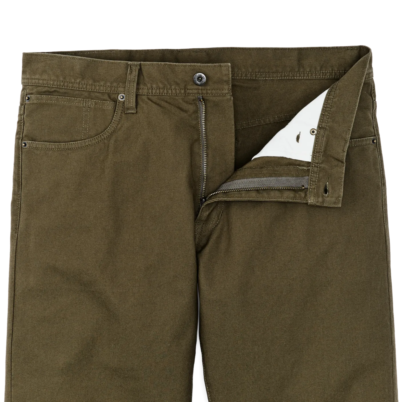 Dry Tin Cloth 5-pocket Pants