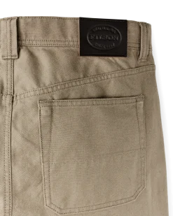 Dry Tin Cloth 5-pocket Pants