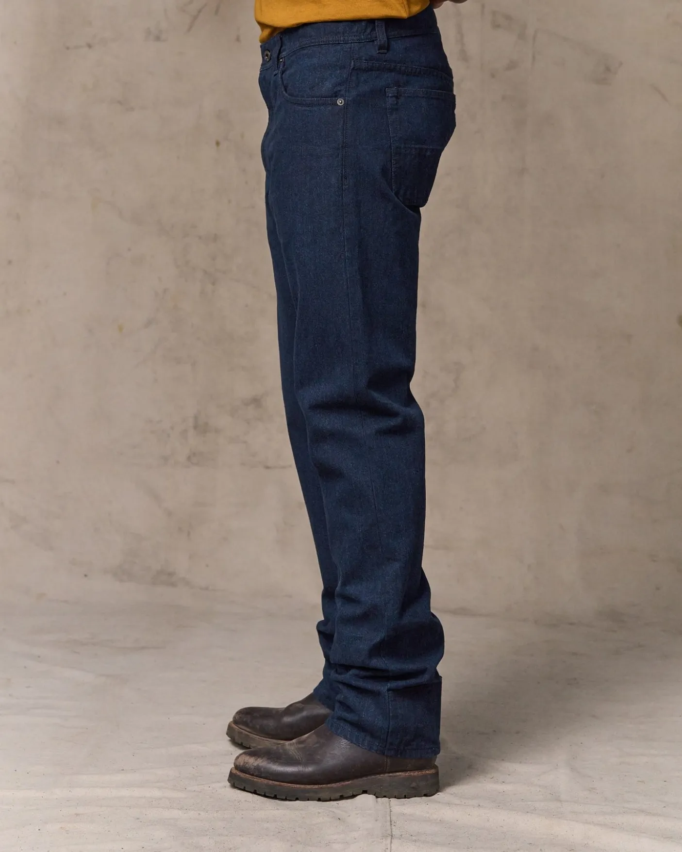 Dry Tin Cloth 5-pocket Pants