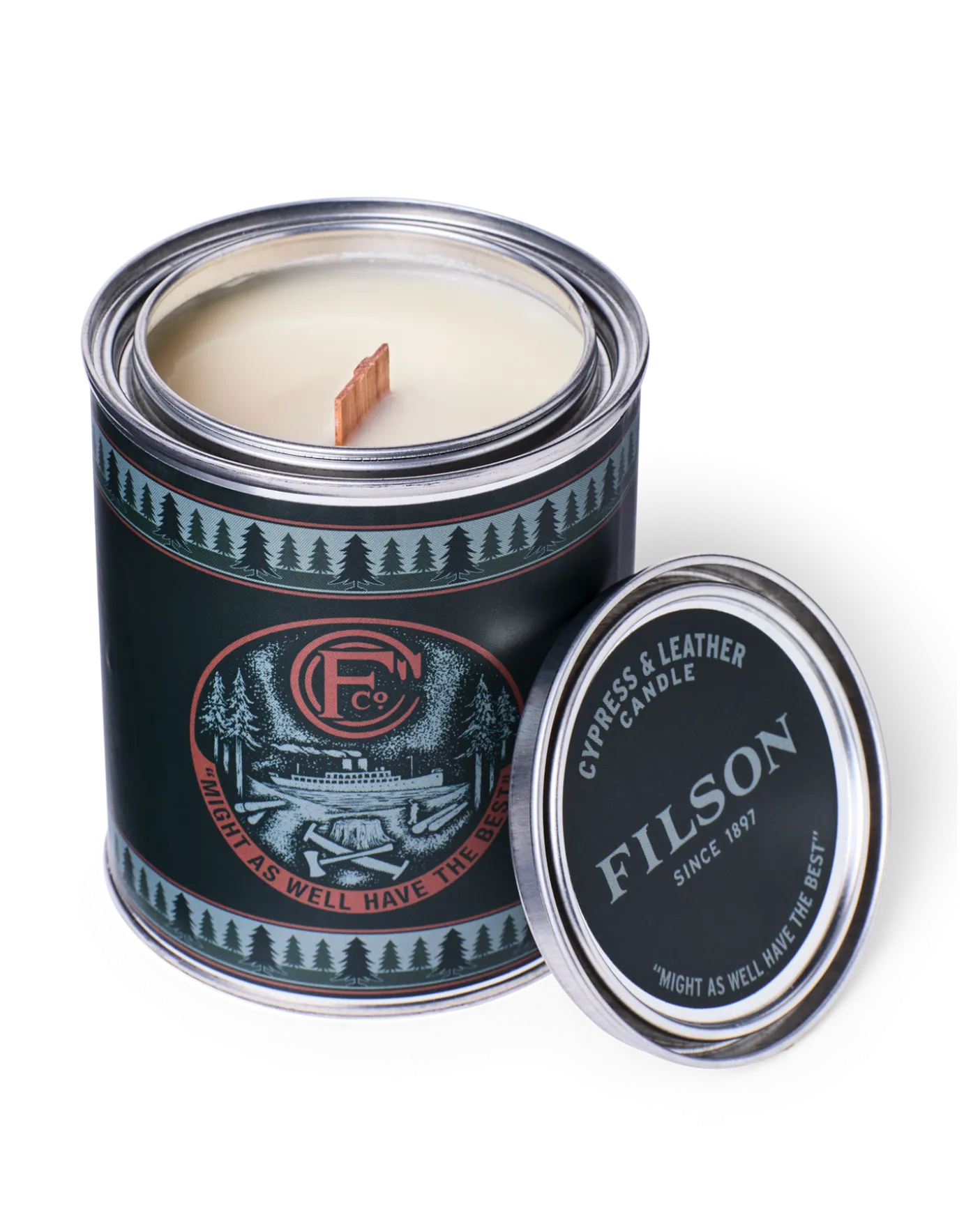 Filson Cypress And Leather Candle