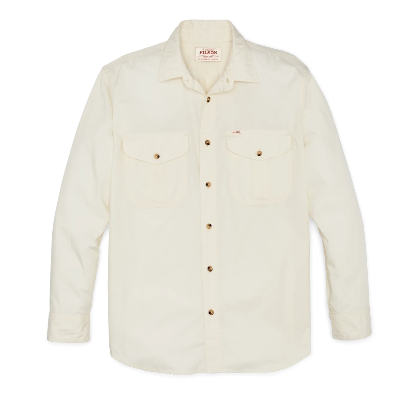 Filson's Washed Feather Cloth Shirt