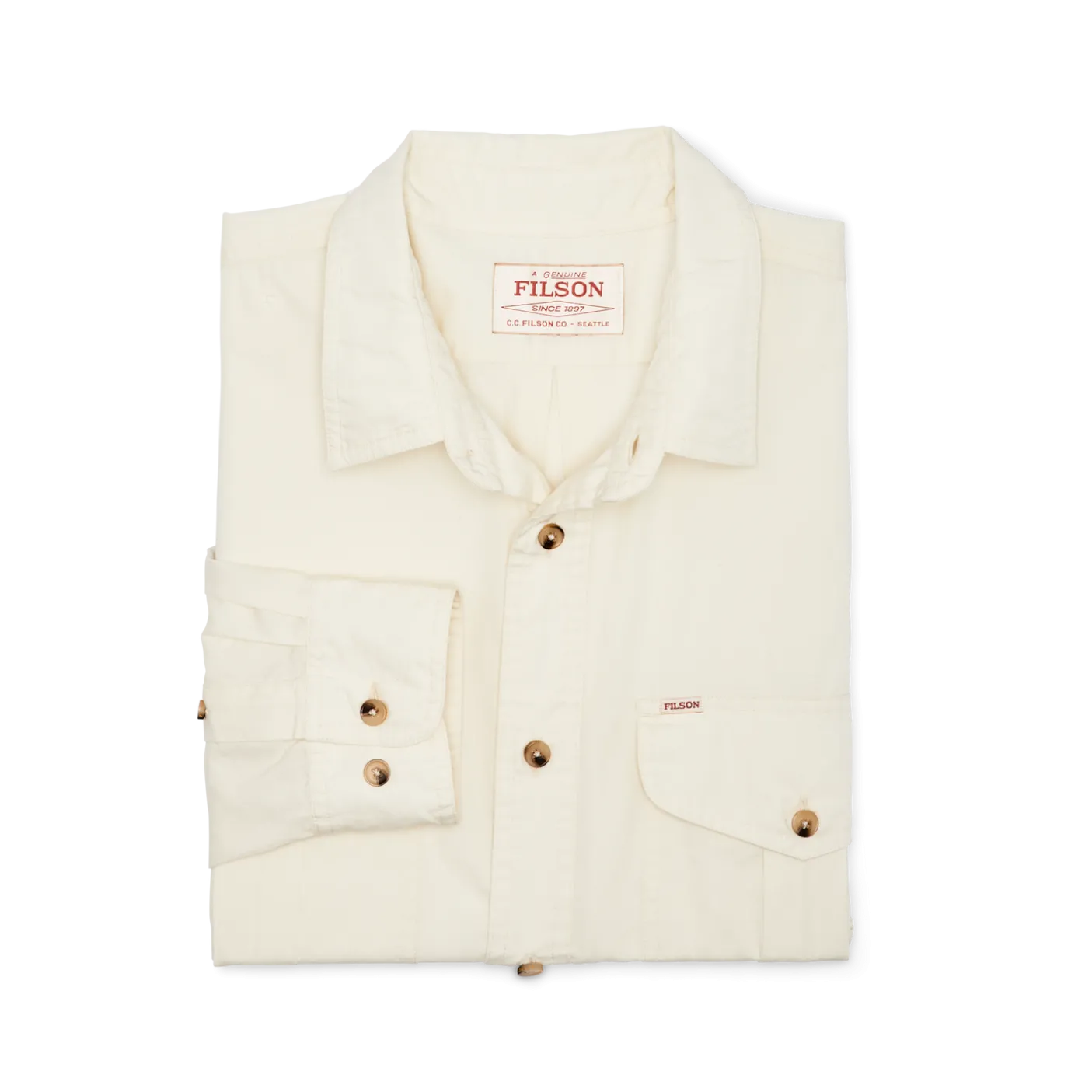 Filson's Washed Feather Cloth Shirt