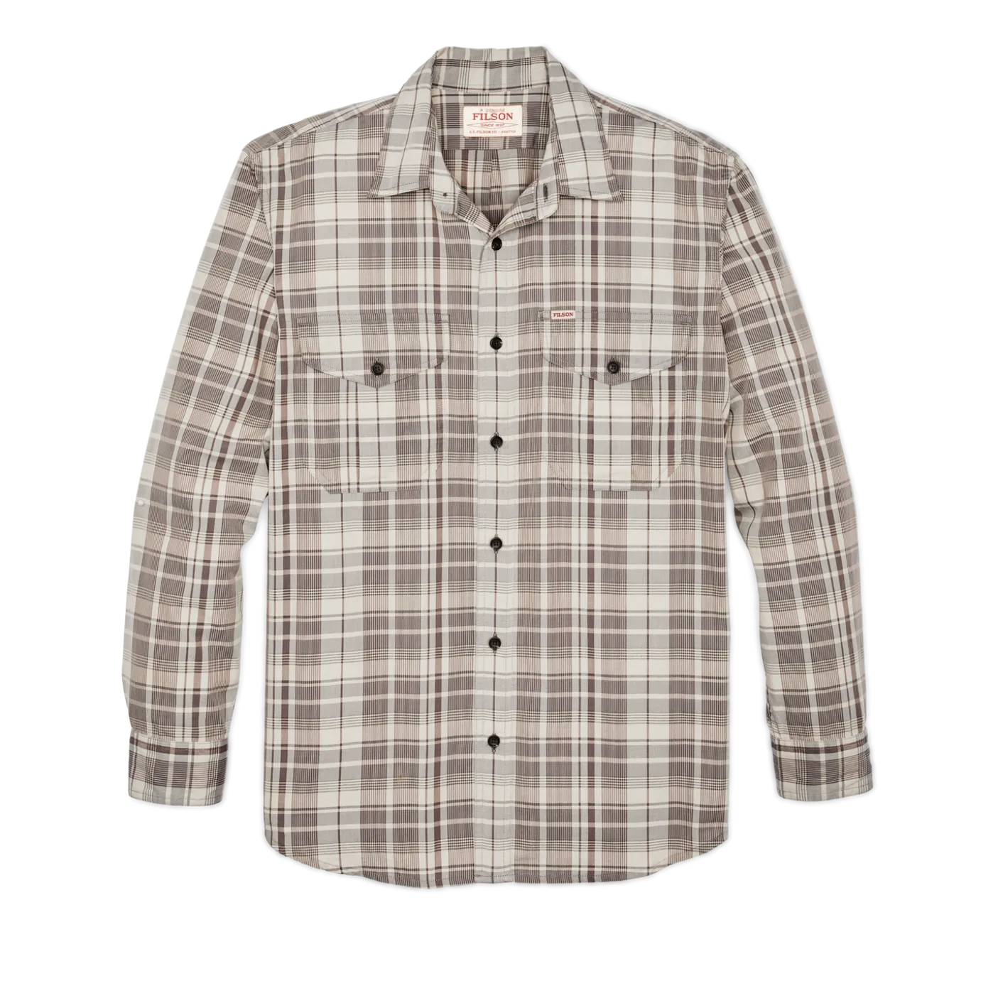 Filson's Washed Feather Cloth Shirt