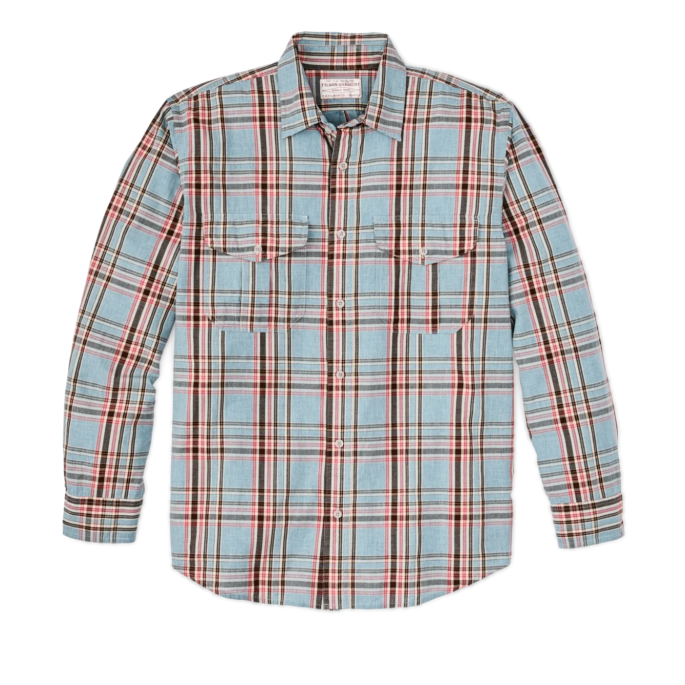 Filson's Washed Feather Cloth Shirt