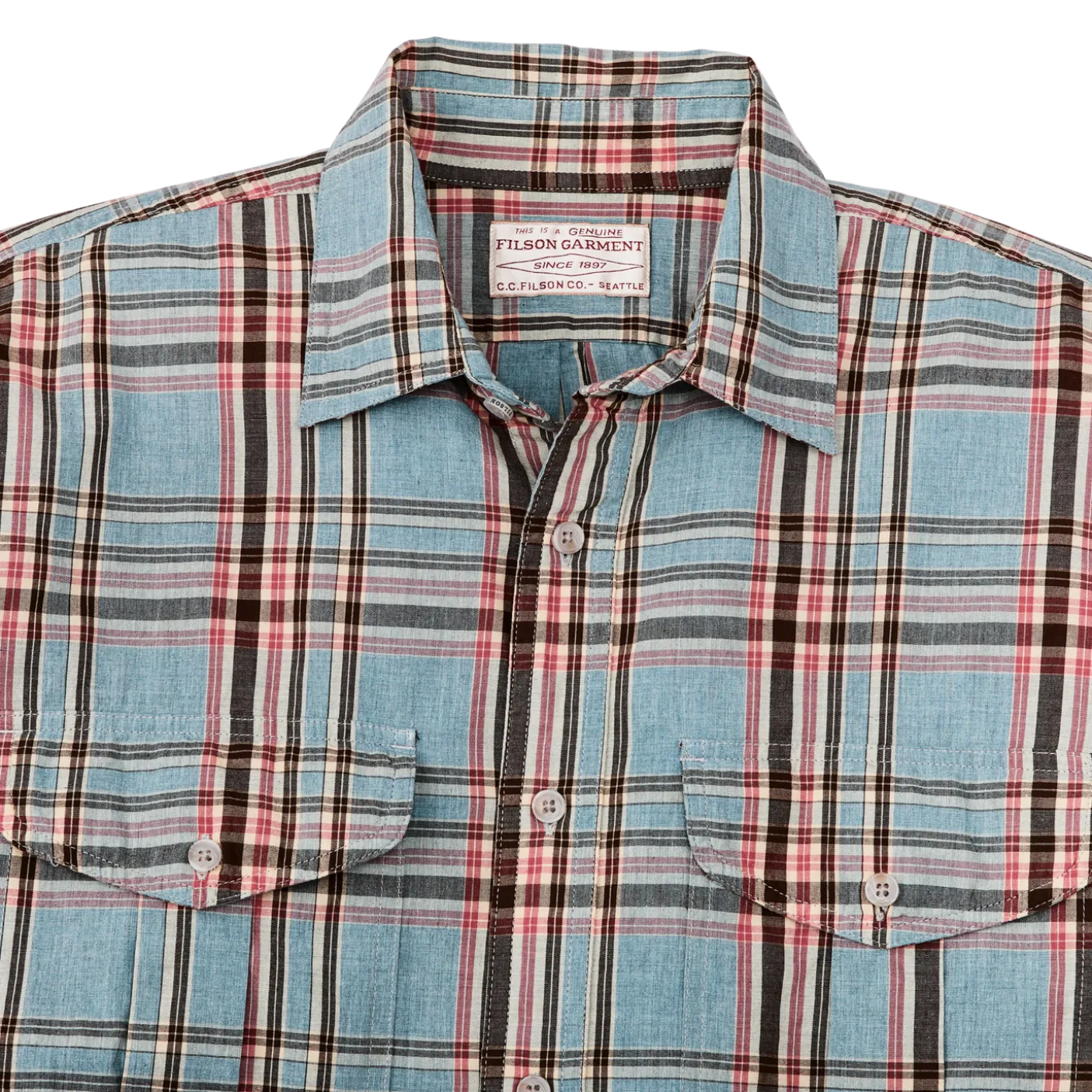 Filson's Washed Feather Cloth Shirt