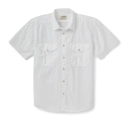 Filson's Washed Short Sleeve Feather Cloth Shirt