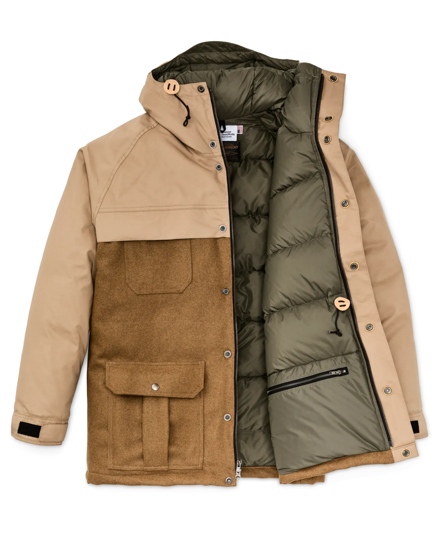 Filson X Crescent Down Works Parka
