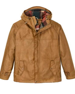 Filson X Freeman Wool Lined Raincoat