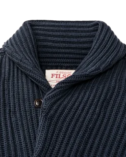 Fisherman Rib Cotton Cardigan