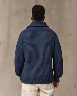 Fisherman Rib Cotton Cardigan
