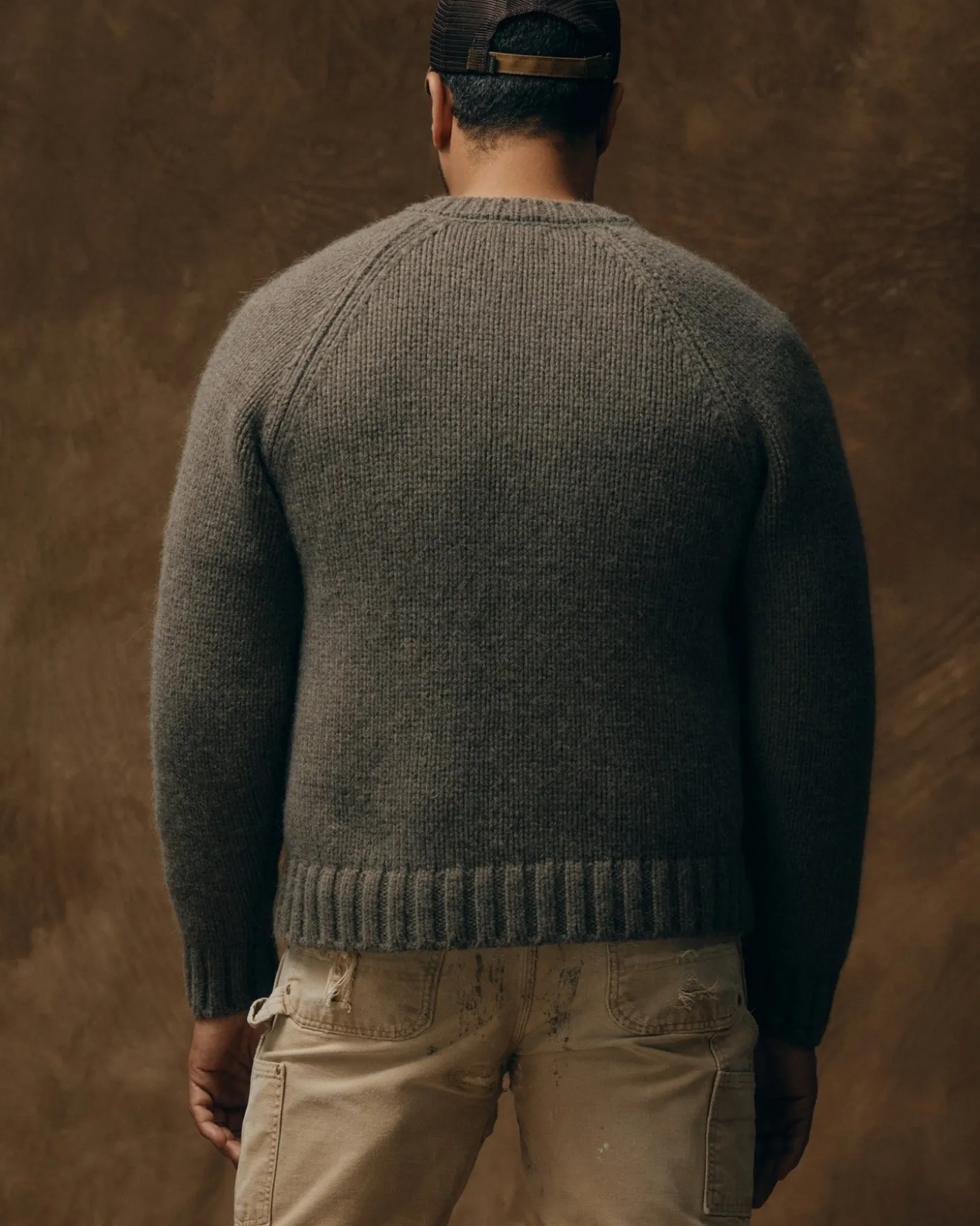 3-gauge Alpaca Blend Sweater