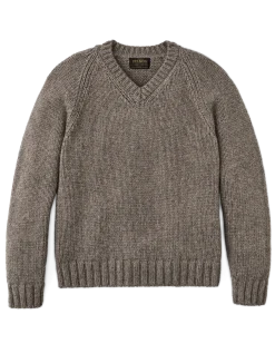 3-gauge Alpaca Blend Sweater