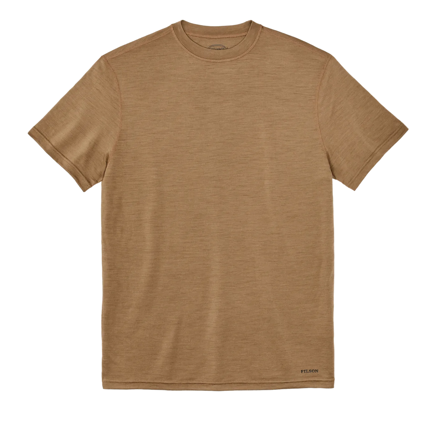 210g Merino Wool Short Sleeve Crewneck T-Shirt