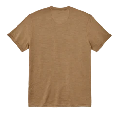 210g Merino Wool Short Sleeve Crewneck T-Shirt