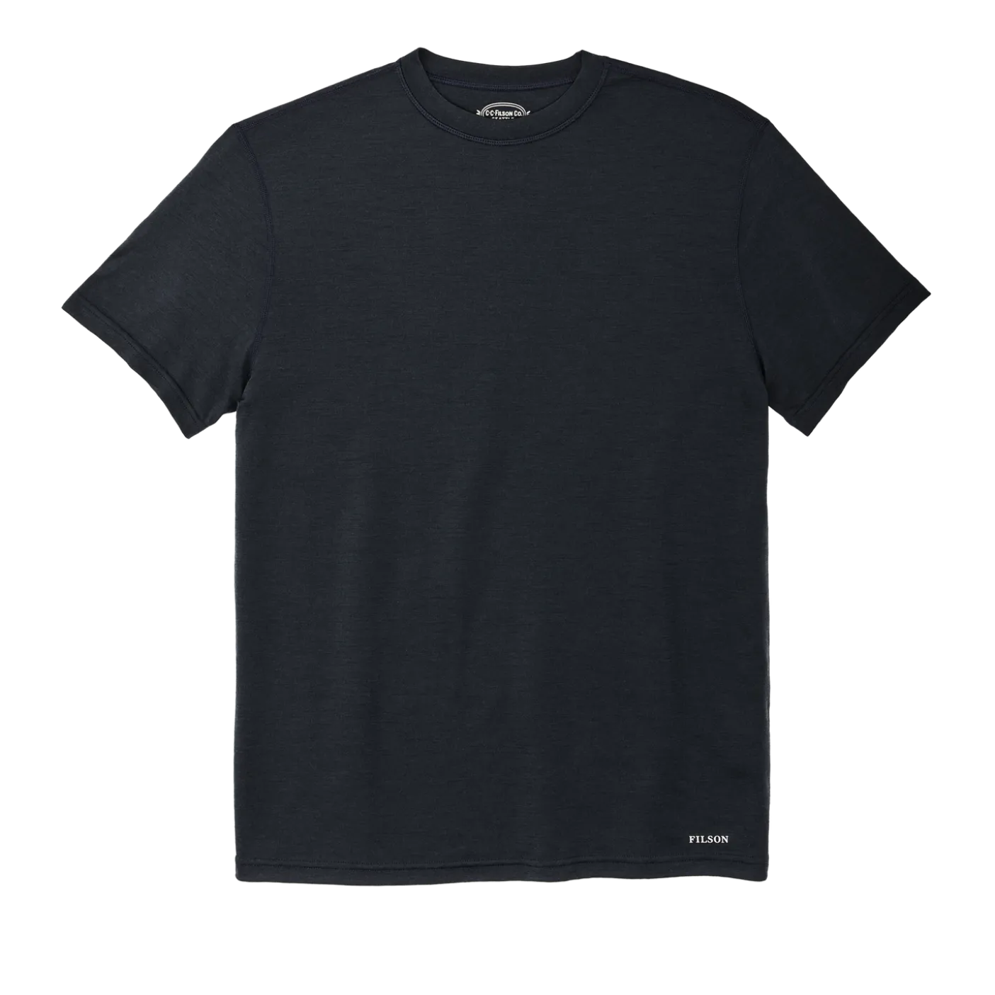 210g Merino Wool Short Sleeve Crewneck T-Shirt