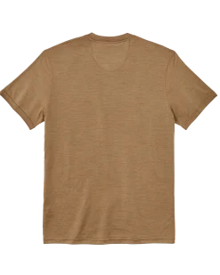 210g Merino Wool Short Sleeve Crewneck T-Shirt