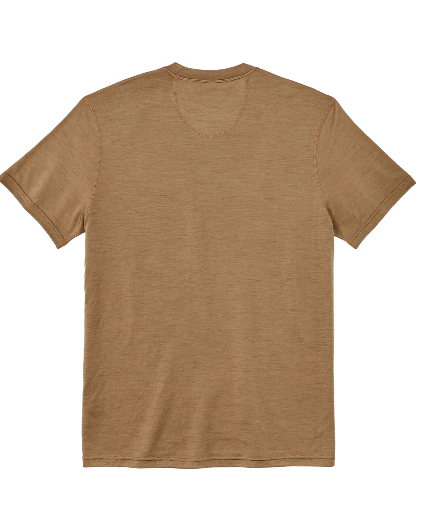 210g Merino Wool Short Sleeve Crewneck T-Shirt