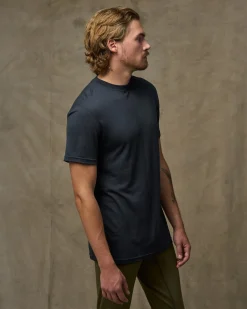 210g Merino Wool Short Sleeve Crewneck T-Shirt