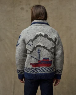 Handmade Full-zip Sweater