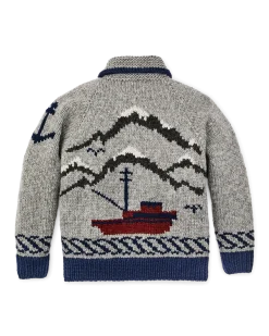 Handmade Full-zip Sweater