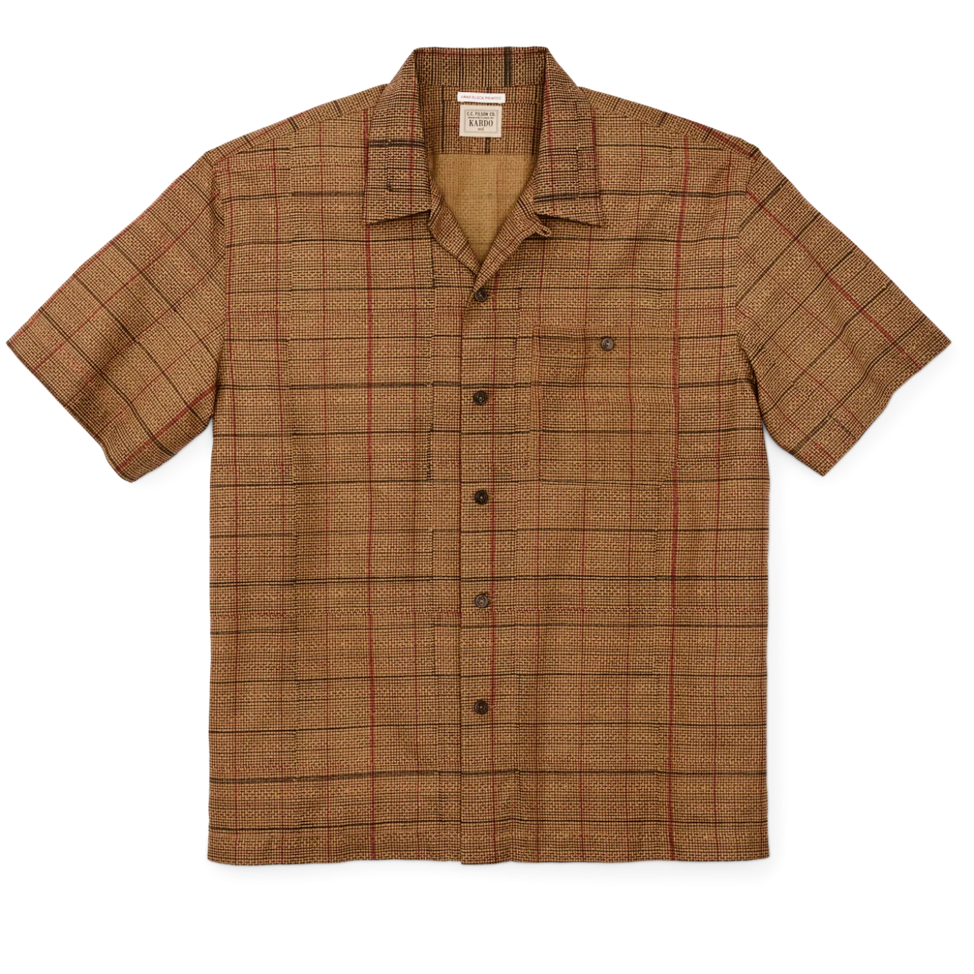 Handprinted Camp Shirt