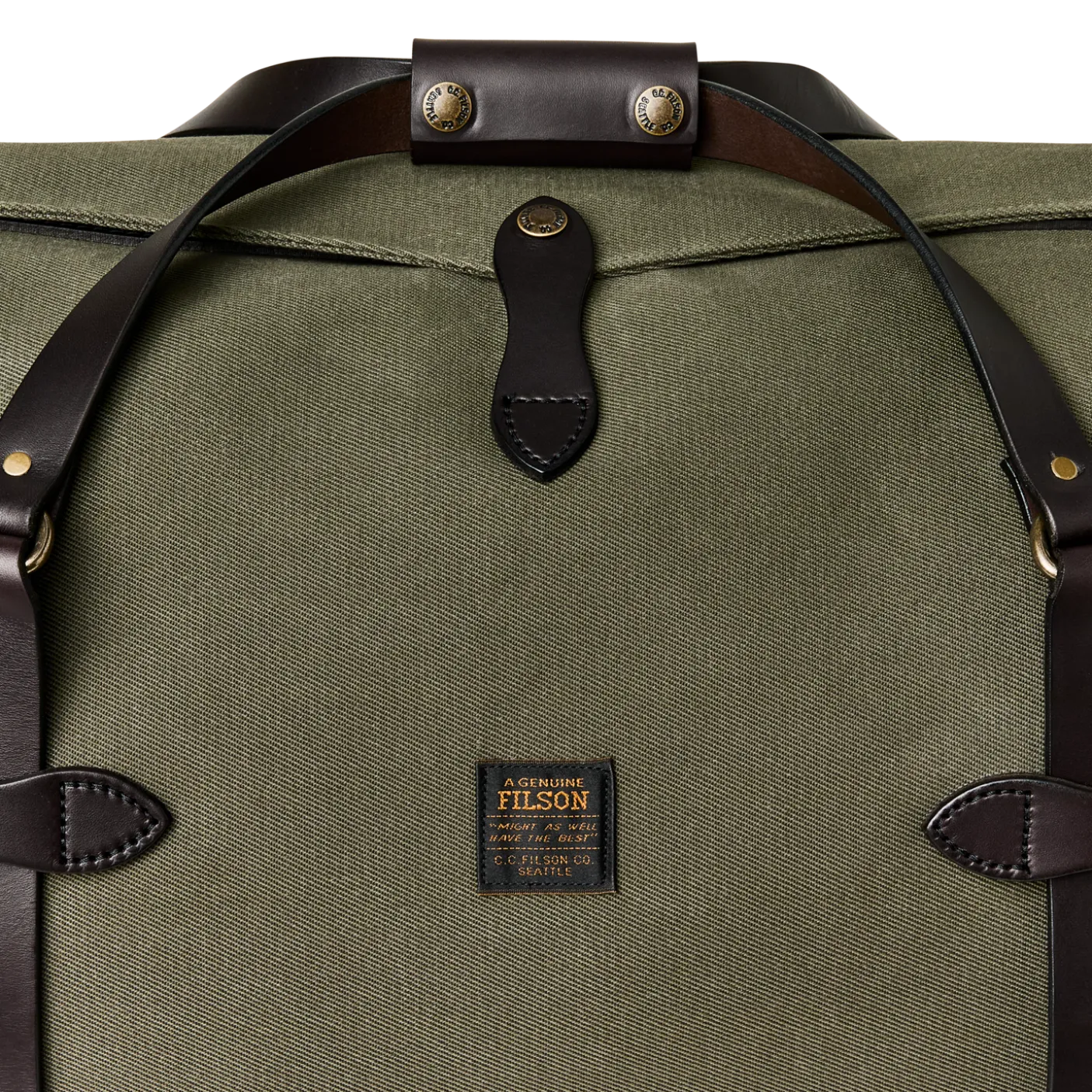 Large Rugged Twill Duffle Bag