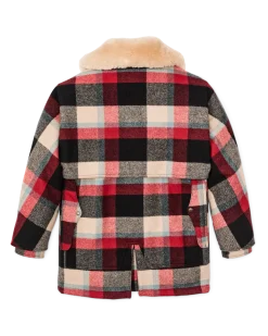 Lined Mackinaw Wool Packer Coat