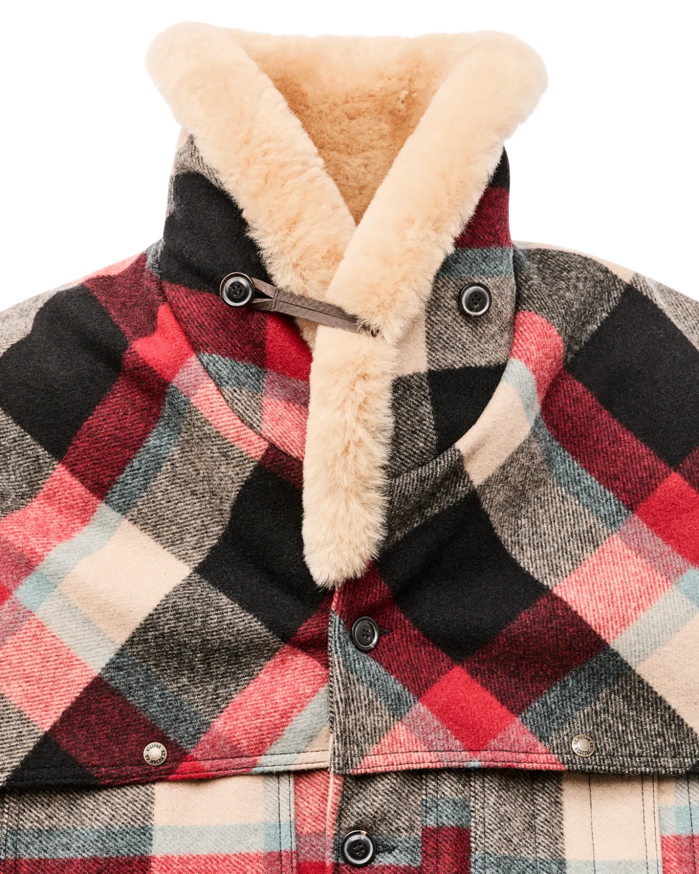 Lined Mackinaw Wool Packer Coat