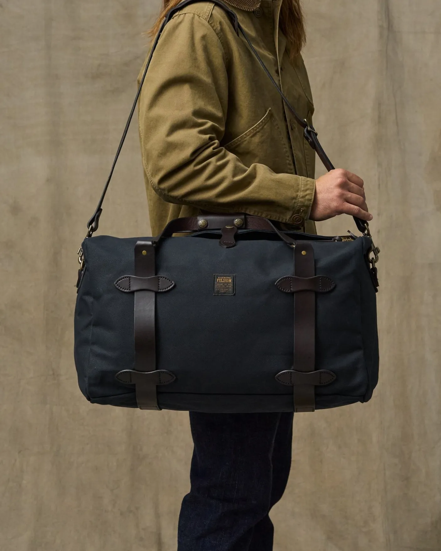 Medium Rugged Twill Duffle Bag