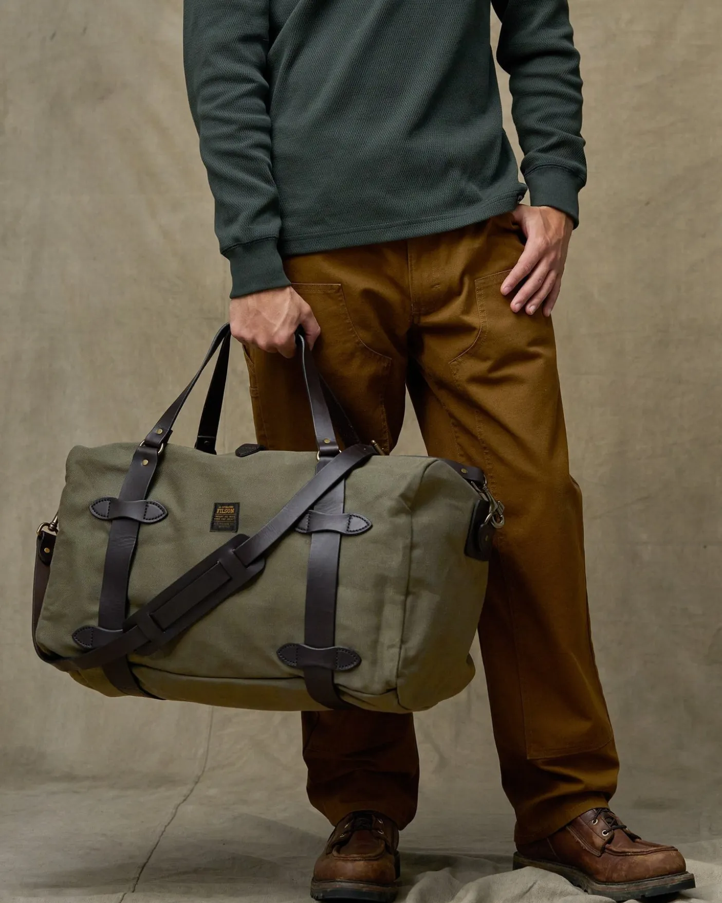 Medium Rugged Twill Duffle Bag