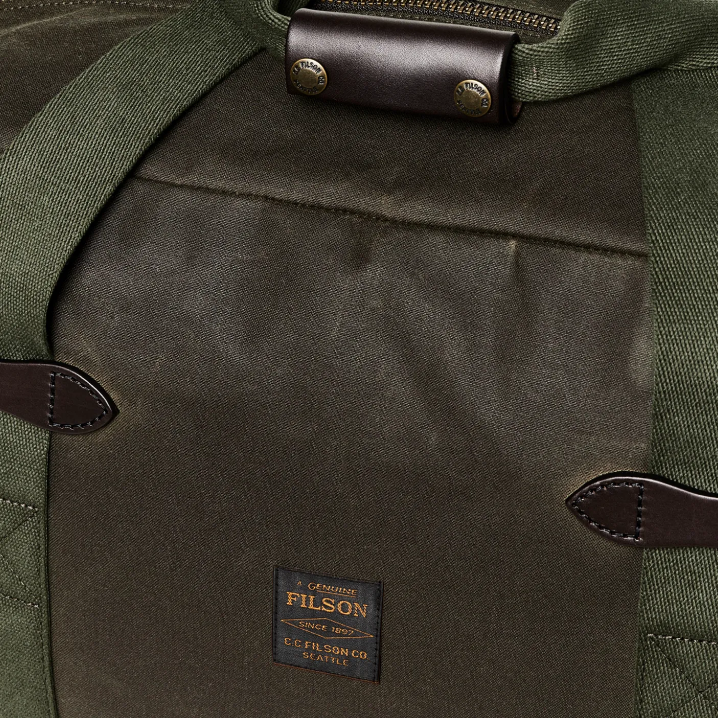 Medium Tin Cloth Duffle Bag