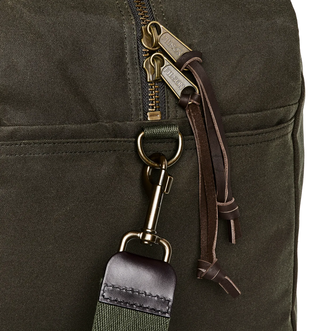 Medium Tin Cloth Duffle Bag