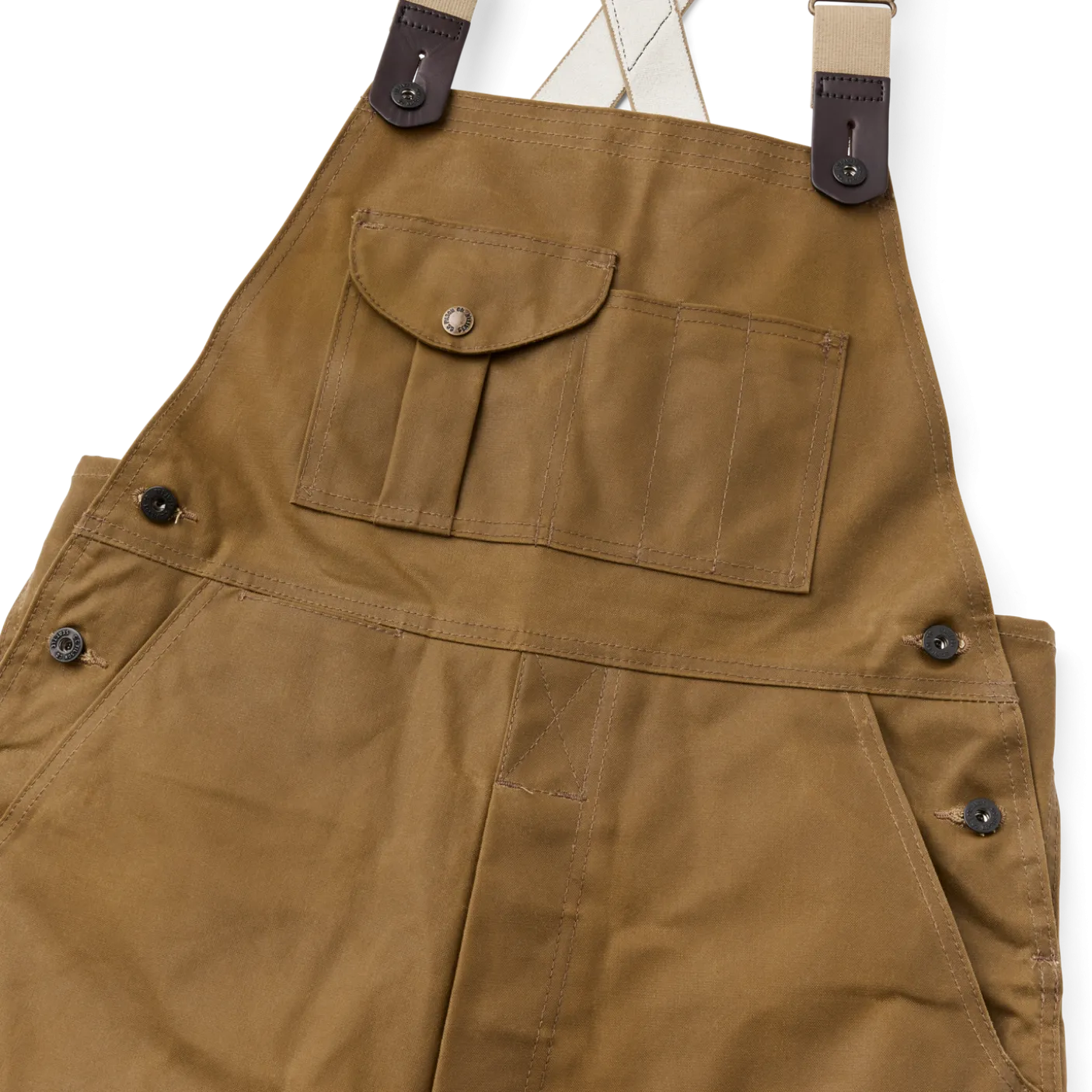 Oil Finish Double Tin Cloth Bibs