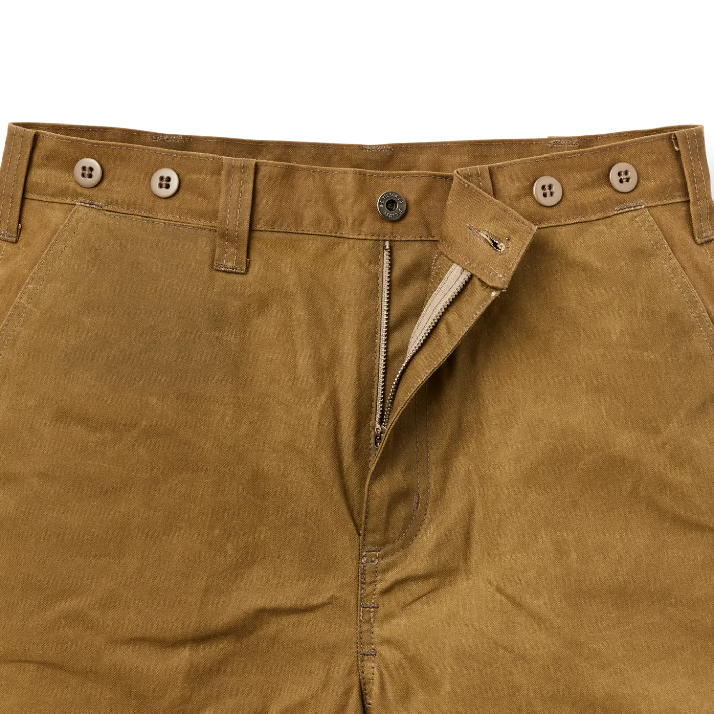 Oil Finish Single Tin Cloth Pants