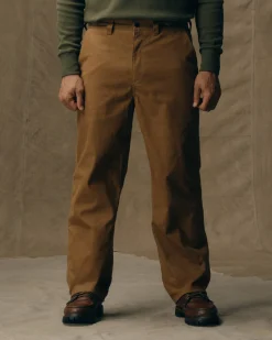Oil Finish Single Tin Cloth Pants