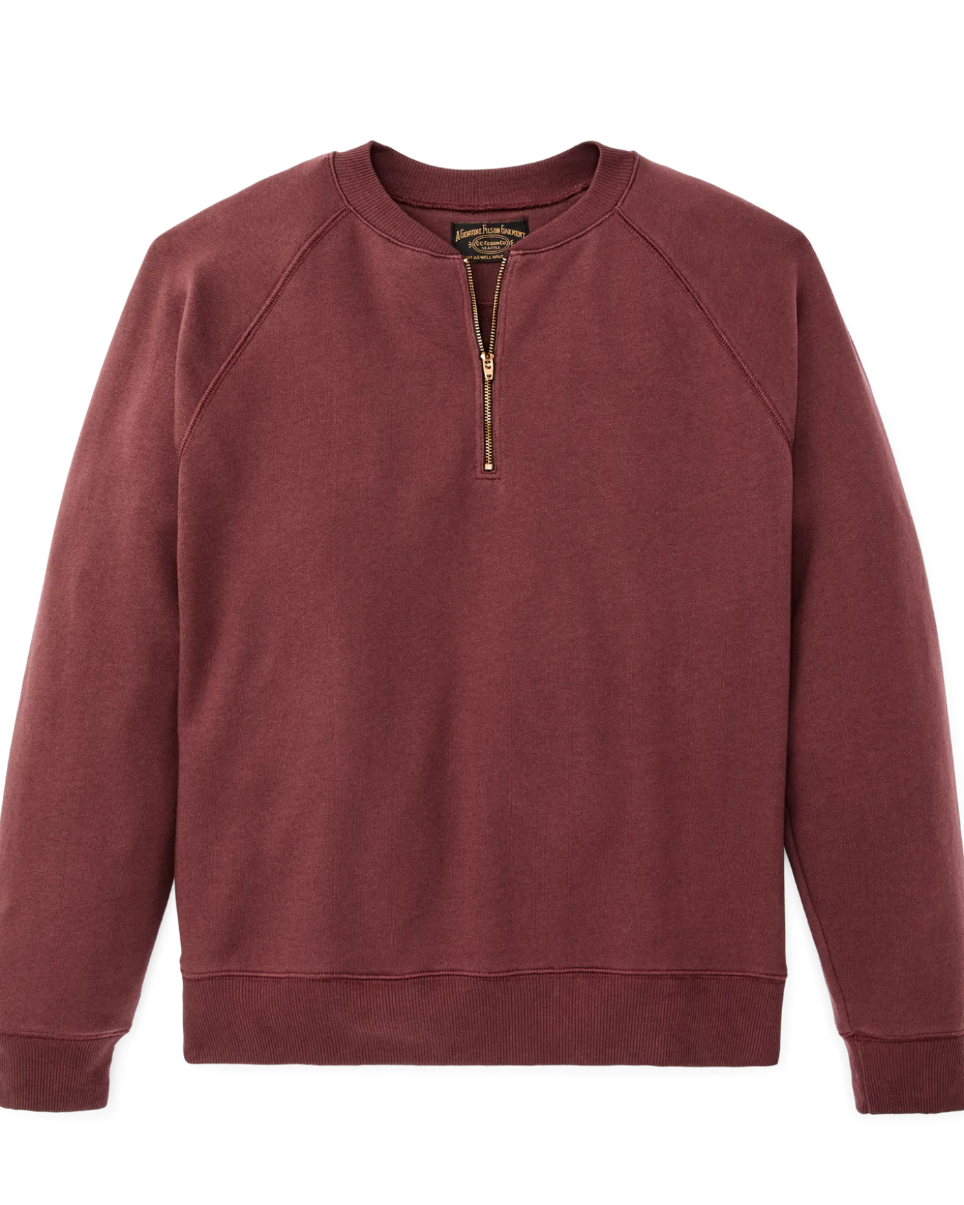 Quarter-zip Terry Sweatshirt