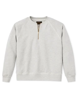 Quarter-zip Terry Sweatshirt