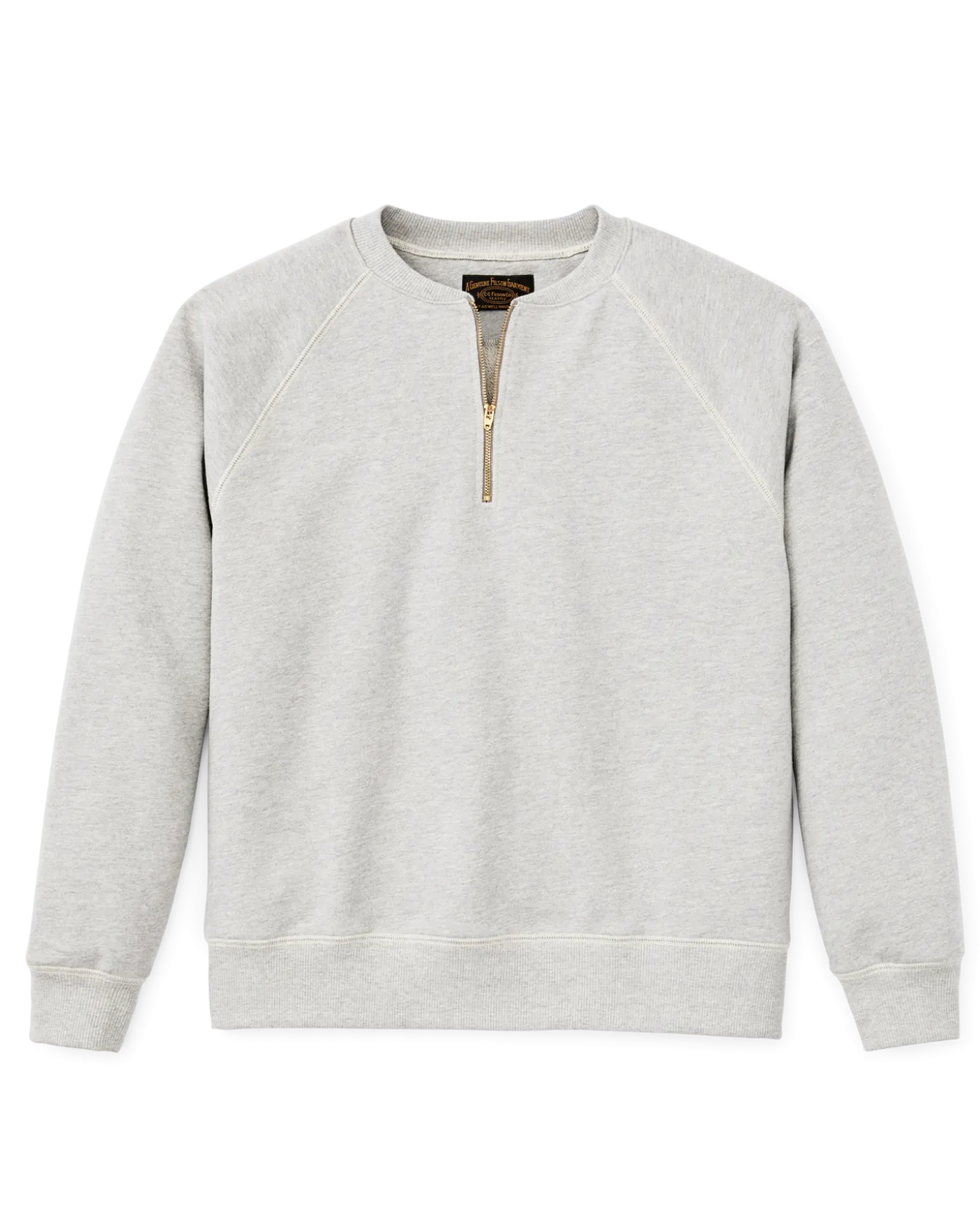 Quarter-zip Terry Sweatshirt