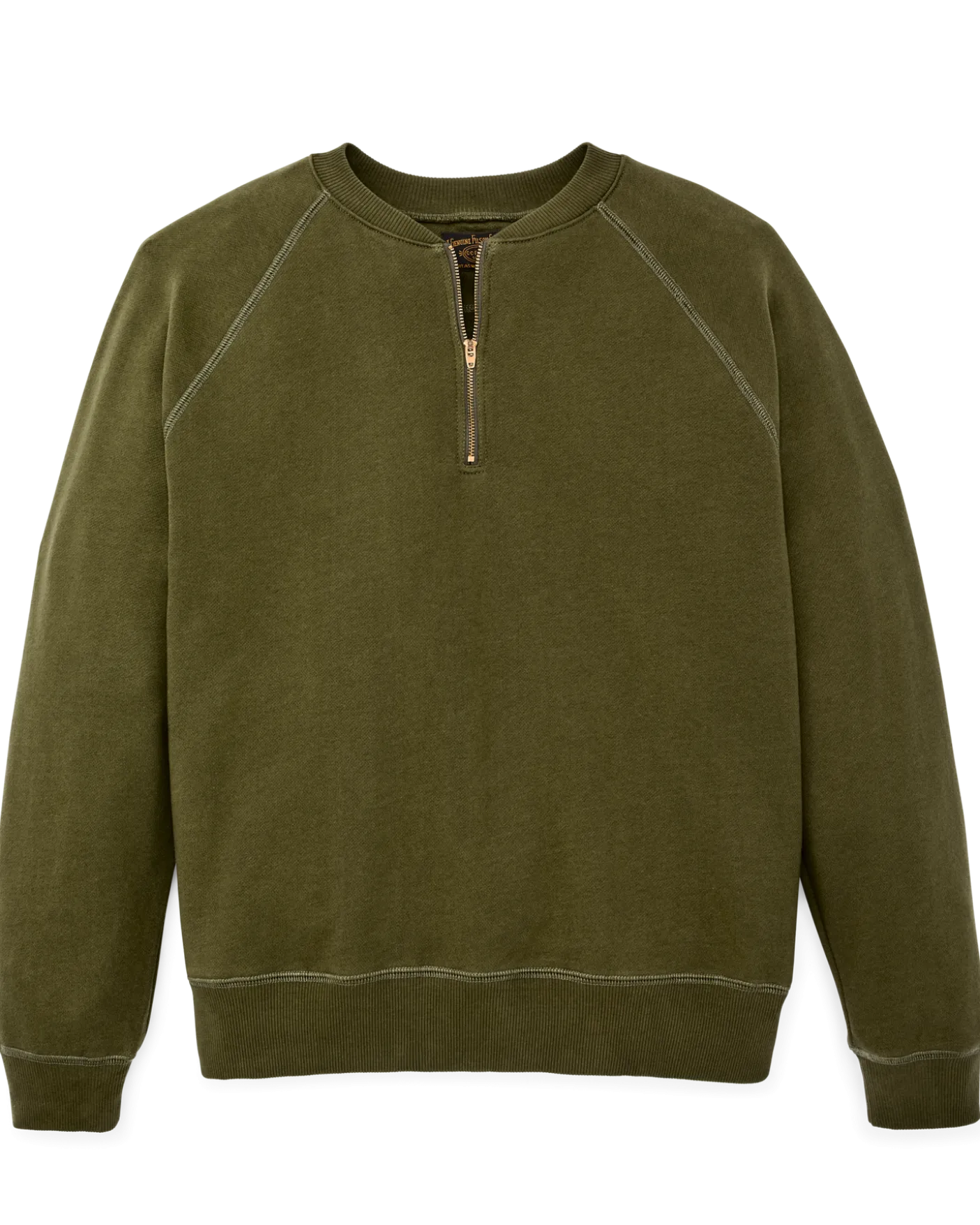 Quarter-zip Terry Sweatshirt